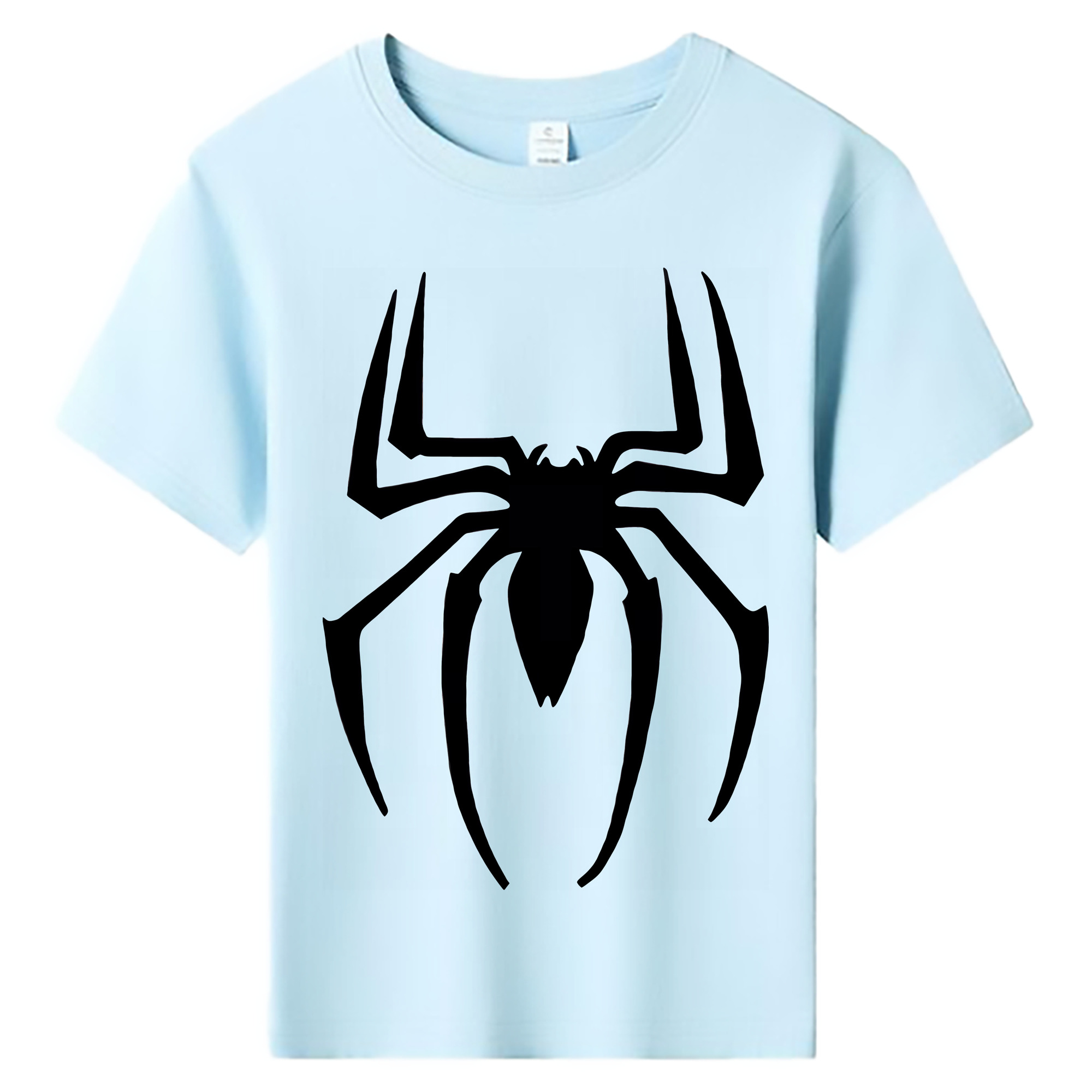 （画像用） Spider Man スパイダーマン 綿100％キッズTシャツ（フロントプリント）